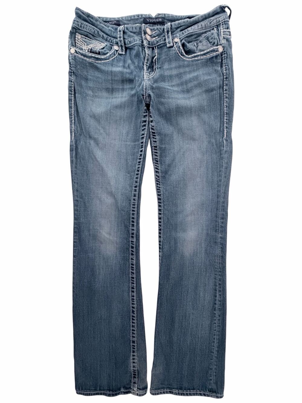 Vigoss Boot Cut Jeans Womens 9/10 Blue